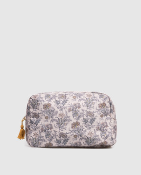 Mathilde Creations Beige Voile de Lin cosmetic bag MBTRTRRG0016