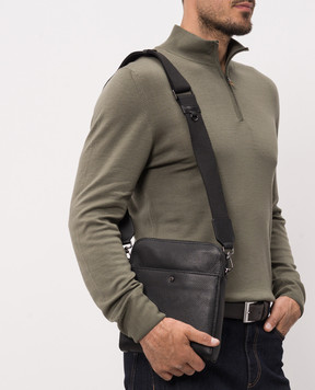 Gianni Chiarini Black leather bag BSUB20636GRNCRV