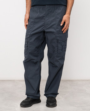 Stone Island Blue cargo pants L1S153100017S0F01