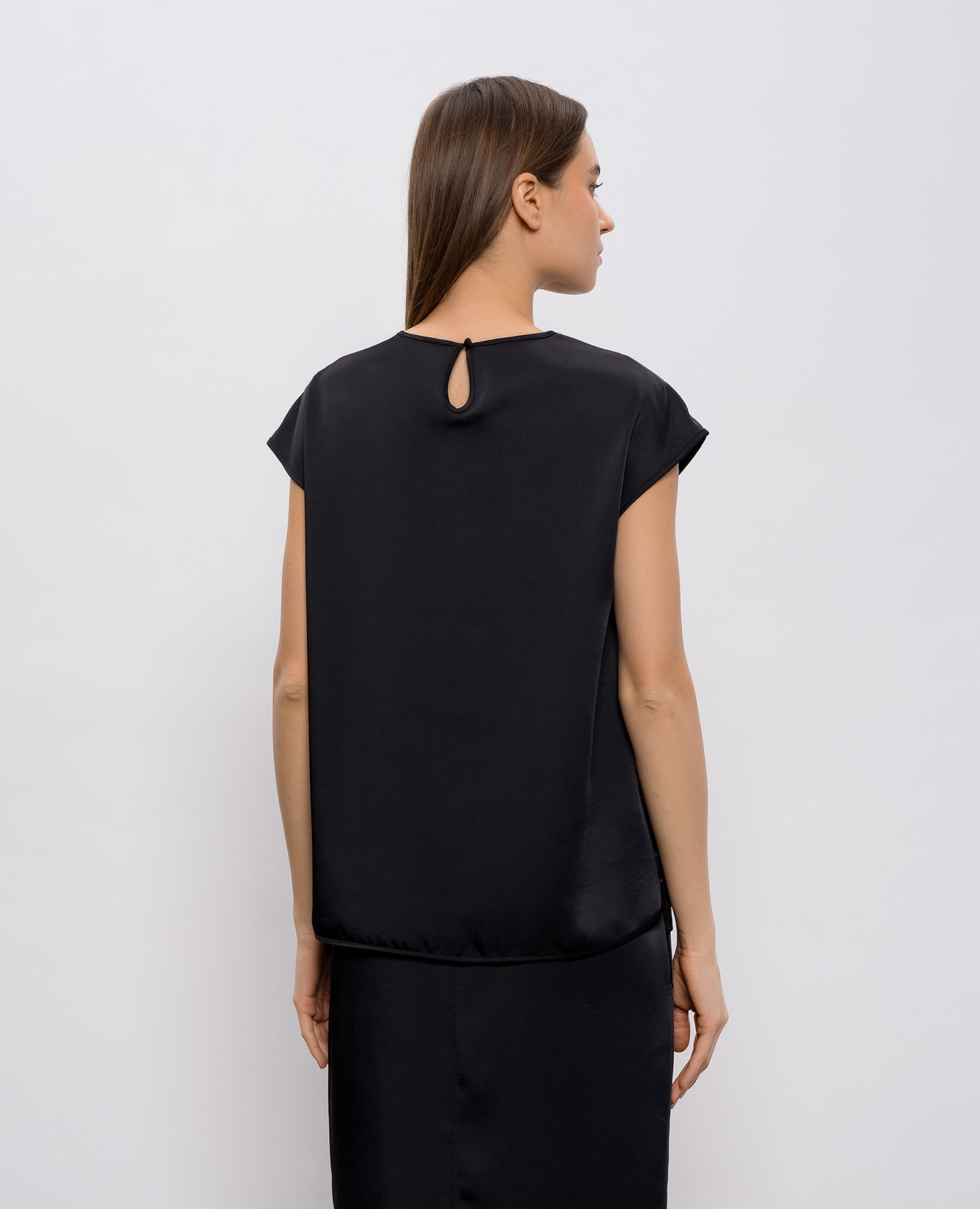 

Black WKDSTAFFA top with lace Max Mara Weekend