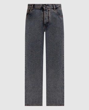AMIRI Blue jeans with a patch AM426JE043