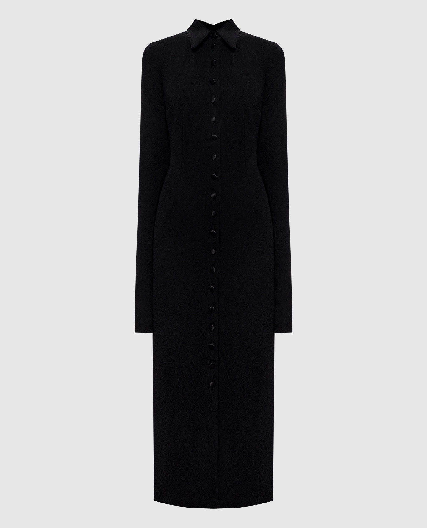 Black dress with wool Dolce&Gabbana