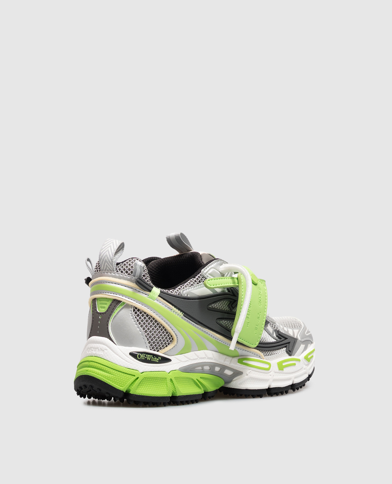 Be Right Back grey sneakers Off-White 3