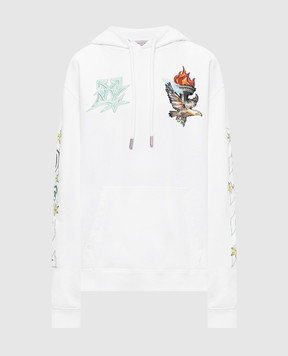 Off-White White hoodie Show NY 29E00322T