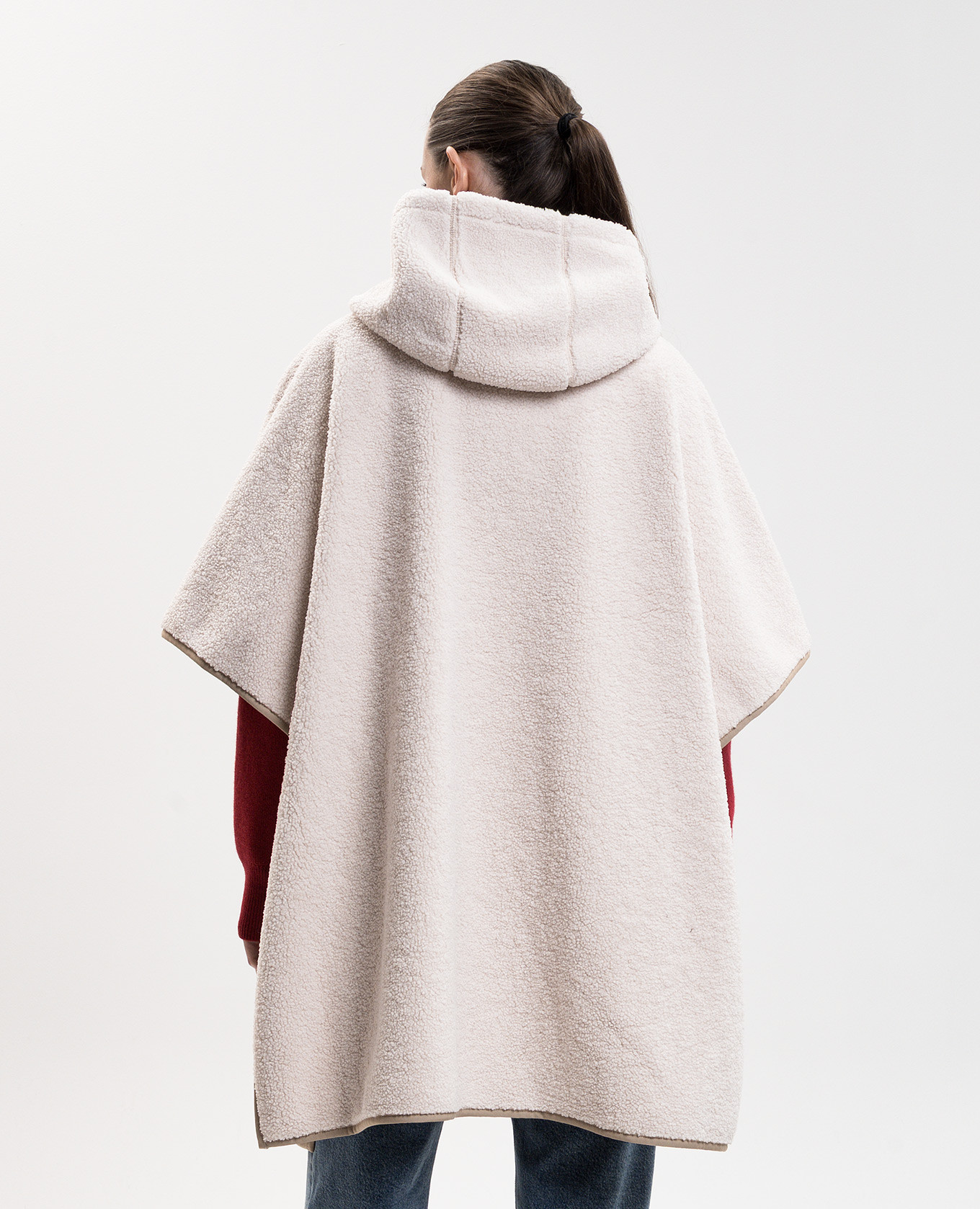 Beige cape Woolrich 4