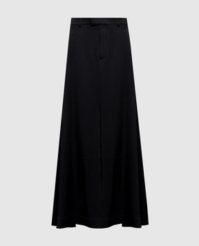 Ann Demeulemeester Kaisa black skirt with slit B0014268FA647
