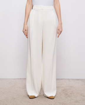 Peserico White pants PM4807Z02748
