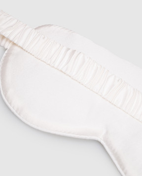 Dore & Rose White silk sleep mask PREMIUMSILKSLEEPMASK