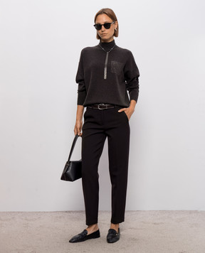 Peserico Brown pants A0479301934