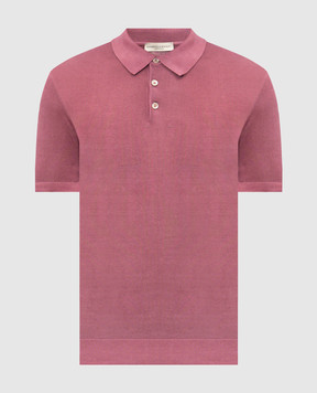 Cashmere&Whiskey Pink cotton polo shirt M54268052