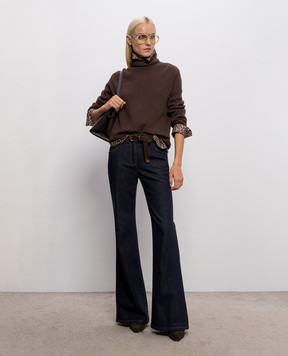 Brunello Cucinelli Brown cashmere sweater M12175403