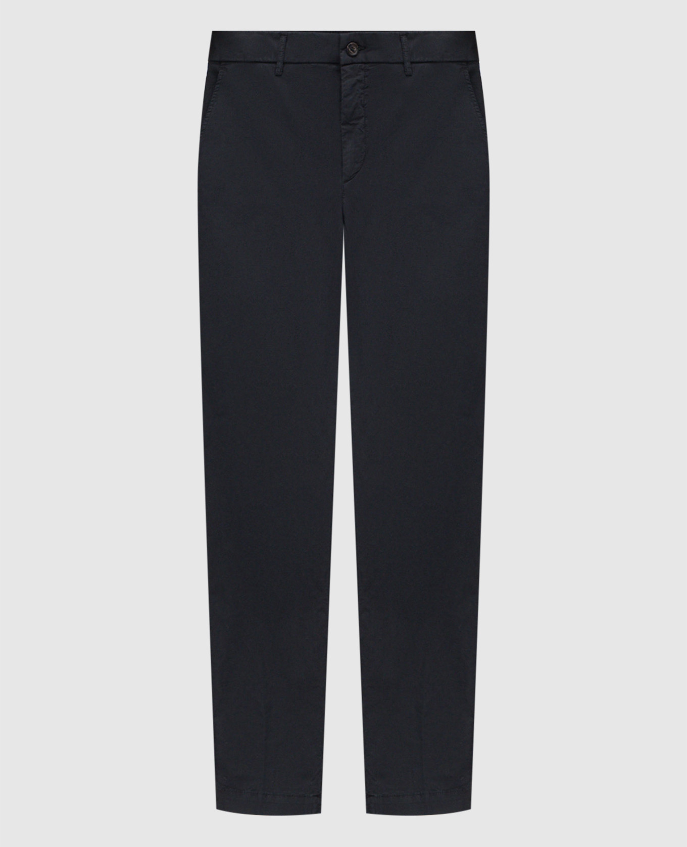 

Blue pants with logo Peserico