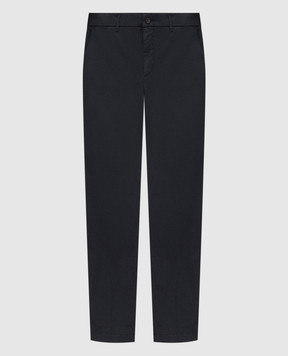 Peserico Blue pants with logo R54725T2300800