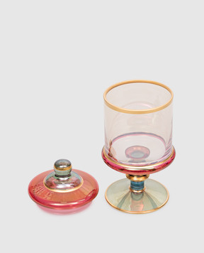 Griffe Glass storage container with rim AQ663B1