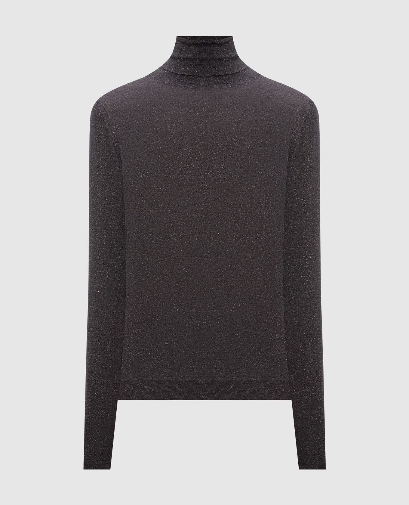 

Gray cashmere and silk lurex turtleneck Brunello Cucinelli, Grey