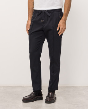 Dolce&Gabbana Blue pants with wool GYACETFUZFG