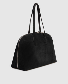 Toteme Black suede bag 252WAL0082LE0004