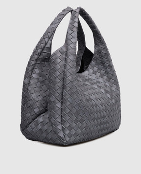 Bottega Veneta Grey suede Campana bag 844250V6FQ0