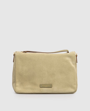 Gianni Chiarini Green suede bag Nora BS10225CMPL