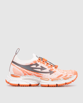 Off-White Be Right Back orange sneakers OWIA28KS26FAB001