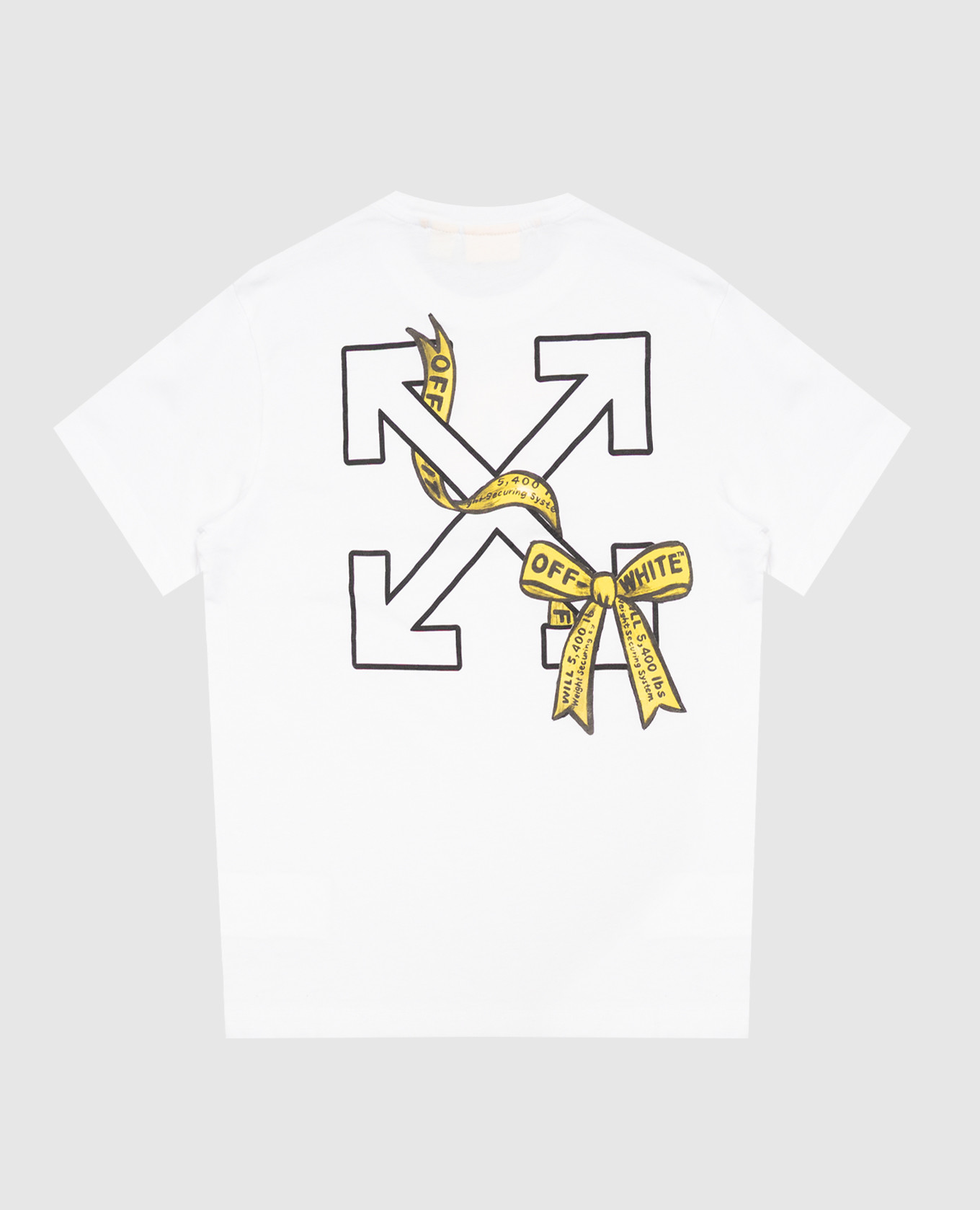 Children's white Industrial Logo T-shirt Off-White 2