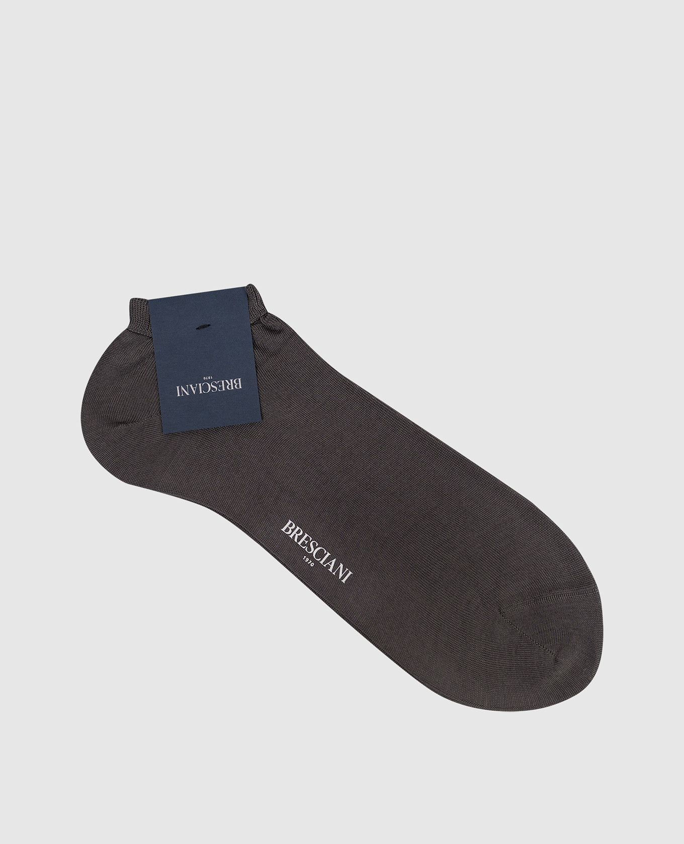Grey short cotton socks