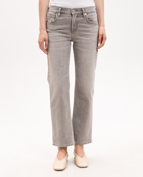 CITIZENS OF HUMANITY Faye grey distressed jeans 22813010