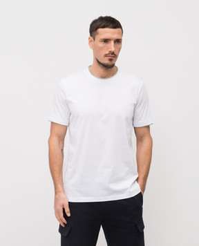 Peserico White layered T-shirt R55044J0Q602358