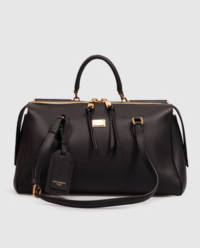 Dolce&Gabbana Vittoria black leather bag BB7844A0841