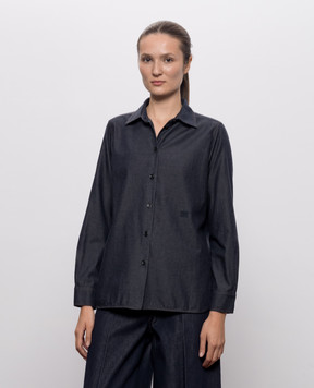 Max Mara Blue denim shirt MOLO MXMMOLO