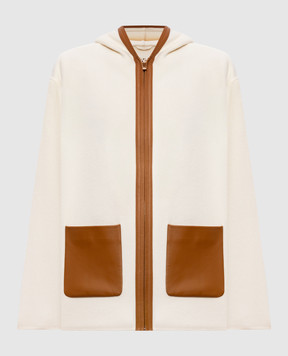 Max Mara Ivory COMICA coat made of wool, silk and cashmere MSTCOMICA