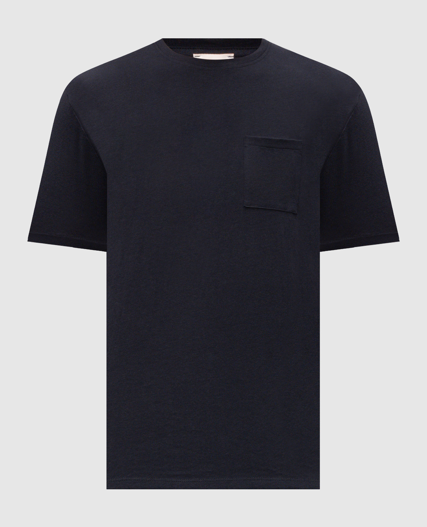 Blue linen t-shirt