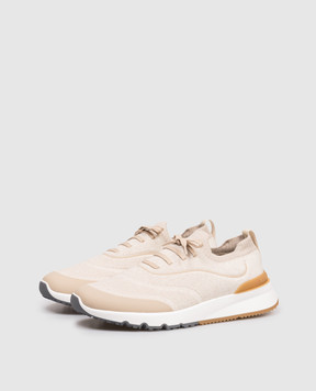 Brunello Cucinelli Beige sneakers MZUEHRO342