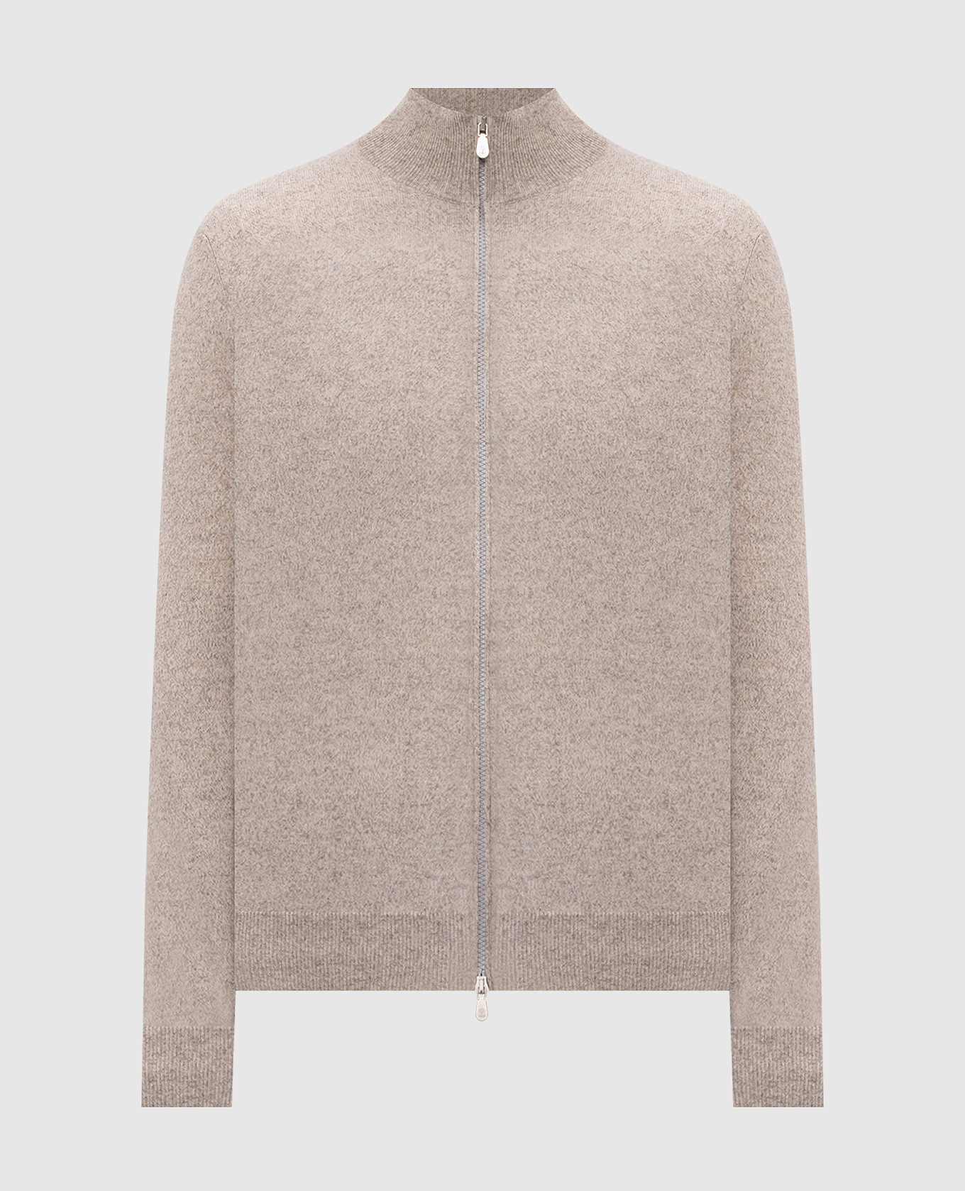 Beige cashmere cardigan