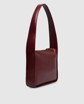 Khaite Burgundy glossy leather bag Lori H1043877