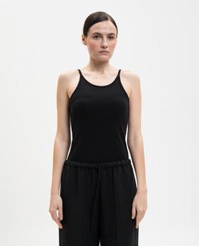 Toteme Black T-shirt 262WRT0740FB0644