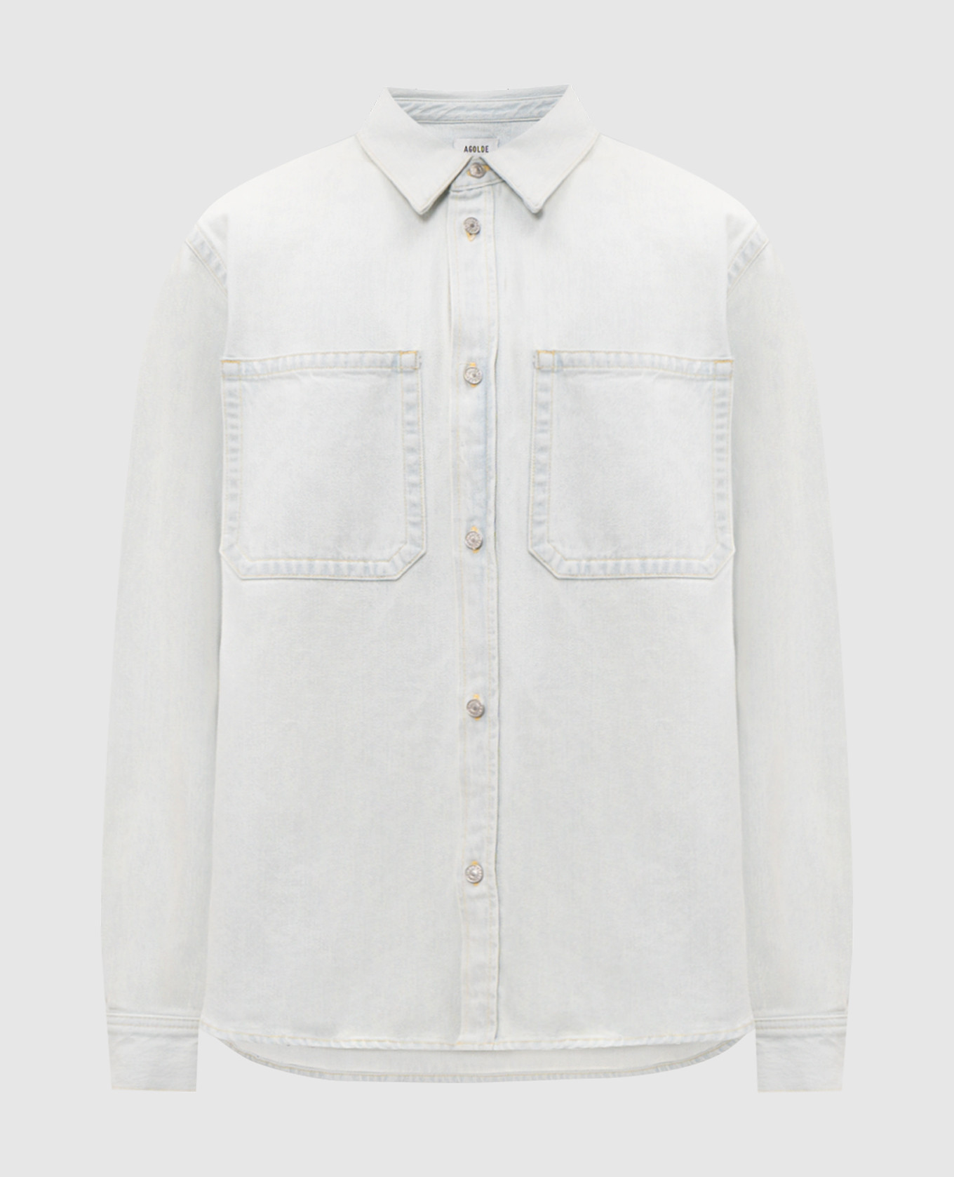 

Craven Blue Denim Shirt AGOLDE, Light blue
