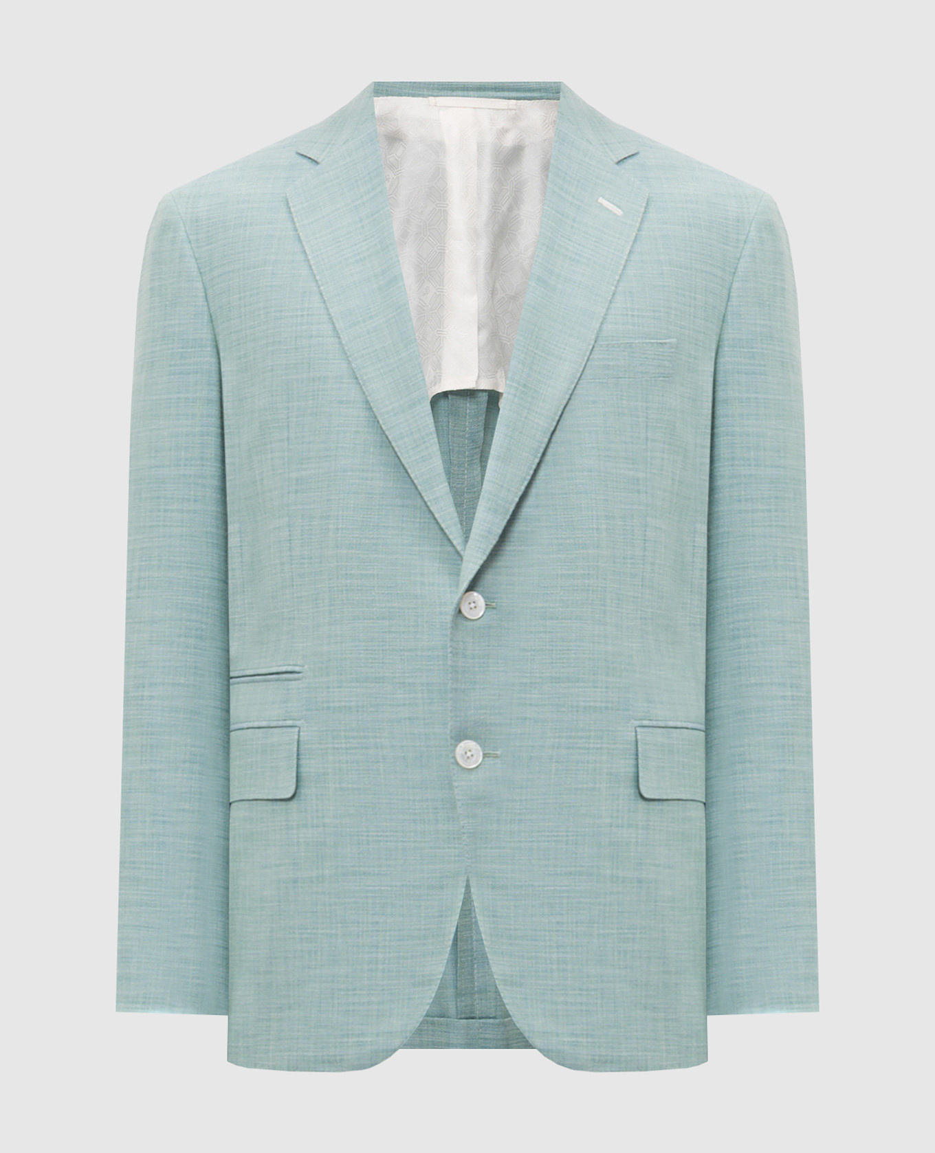 

Green blazer with silk Stefano Ricci
