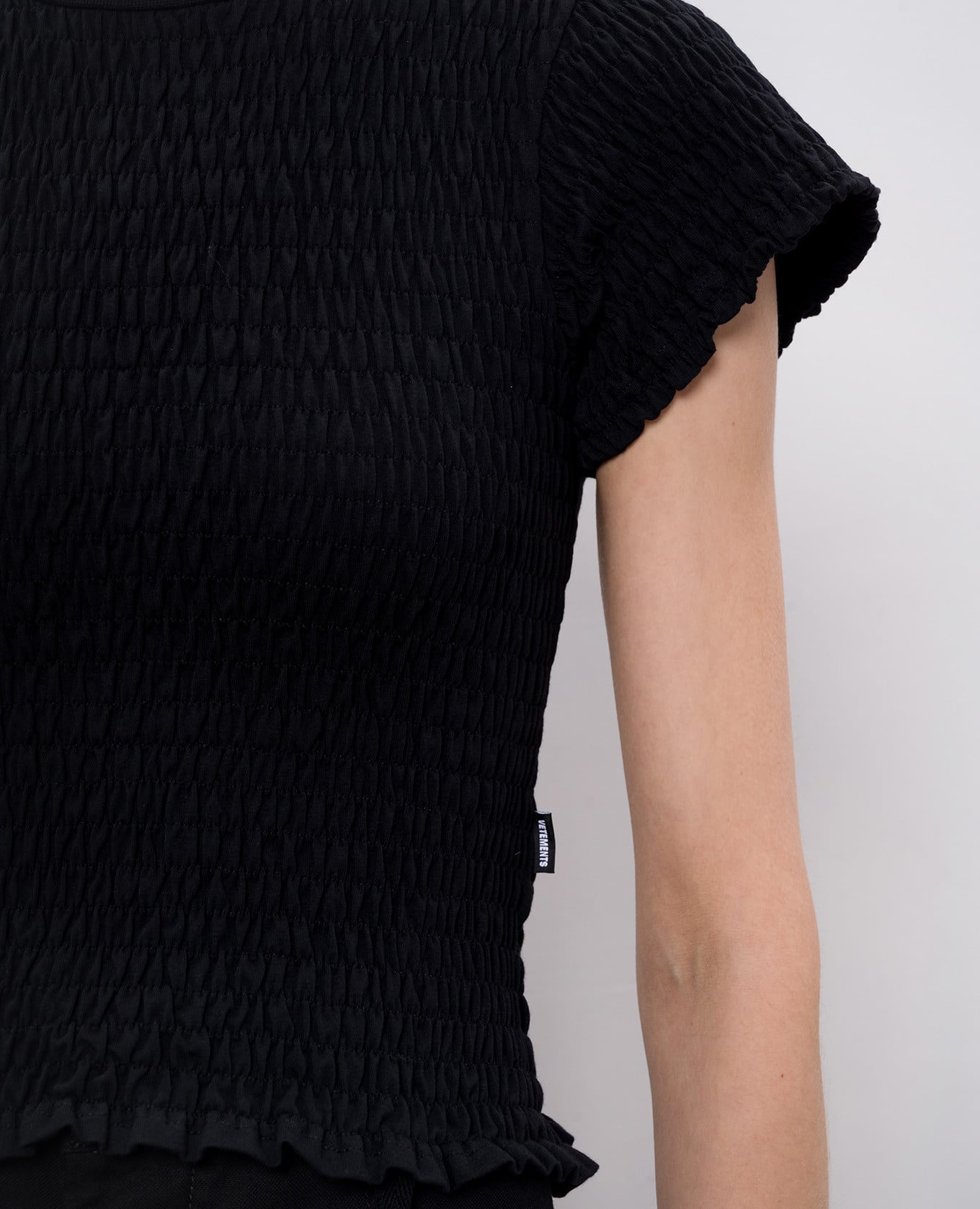 

Black T-shirt Vetements