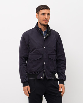 MooRER Blue TANNER jacket TANNERAT