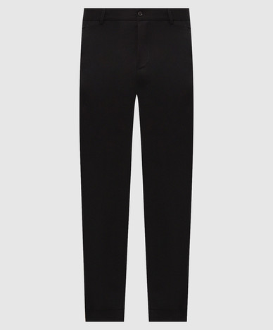 Zwarte wollen broek