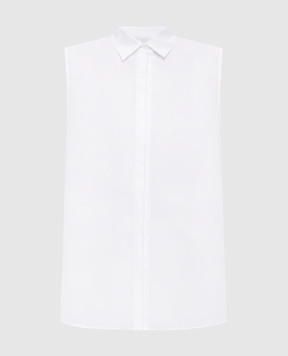 Peserico White sleeveless shirt A086268928C