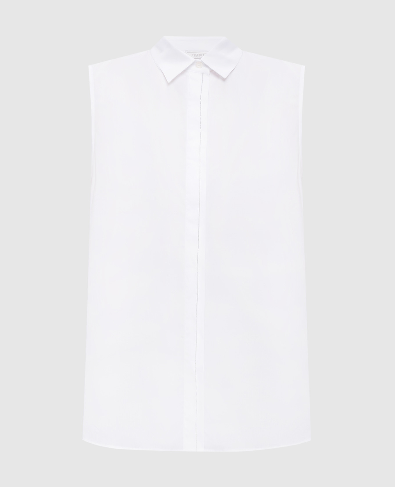 

White sleeveless shirt Peserico