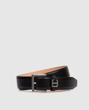 Balenciaga Black leather Hourglass Belt 8674992ACI5
