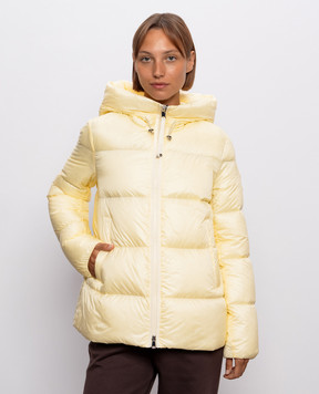Moncler Serittes yellow down jacket L20931A00158597YG