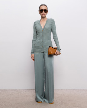Fabiana Filippi Turquoise pants PAD216F291D982