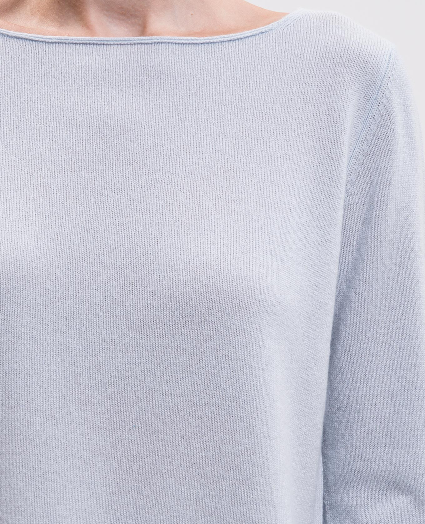 Blue cashmere jumper Allude 5