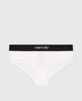 Tom Ford White panties with logo KNJ004JEX011