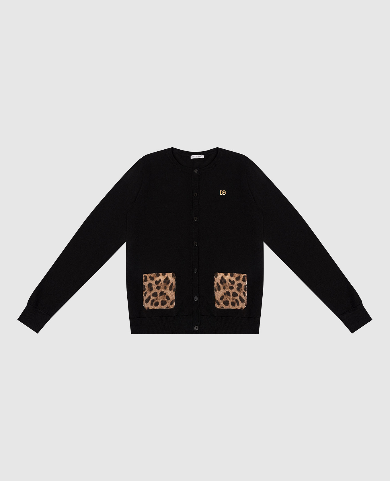 

Children's black wool cardigan Dolce&Gabbana