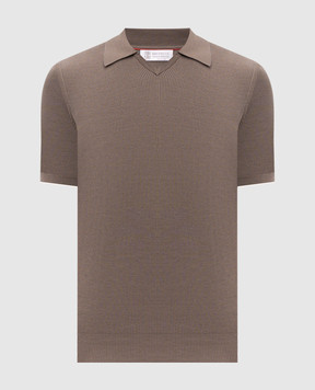 Brunello Cucinelli Brown polo M29400015